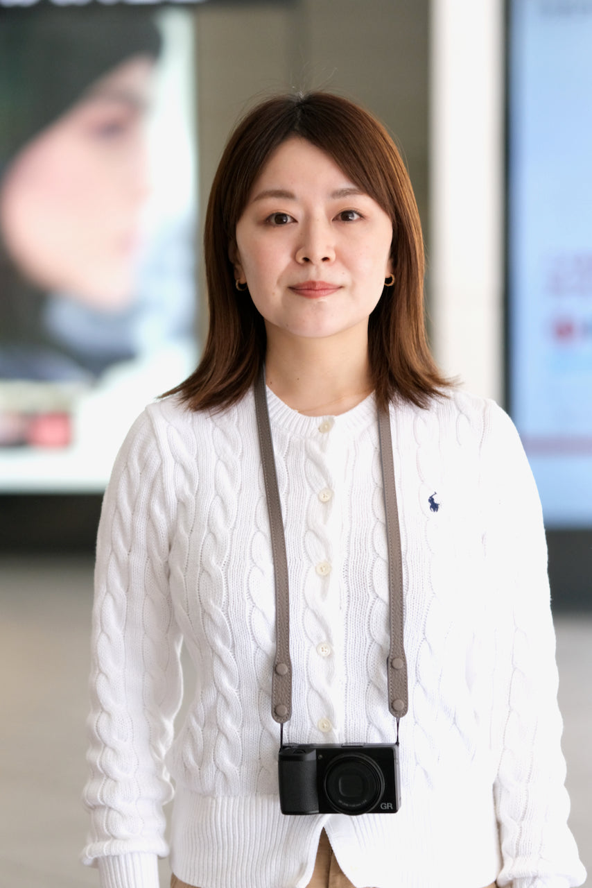 GR 가죽 넥 스트랩