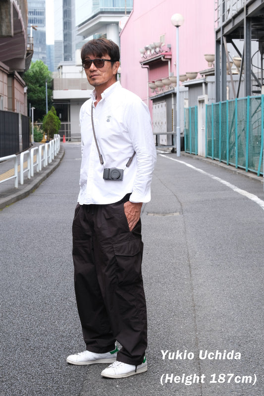 GR leather neck strap