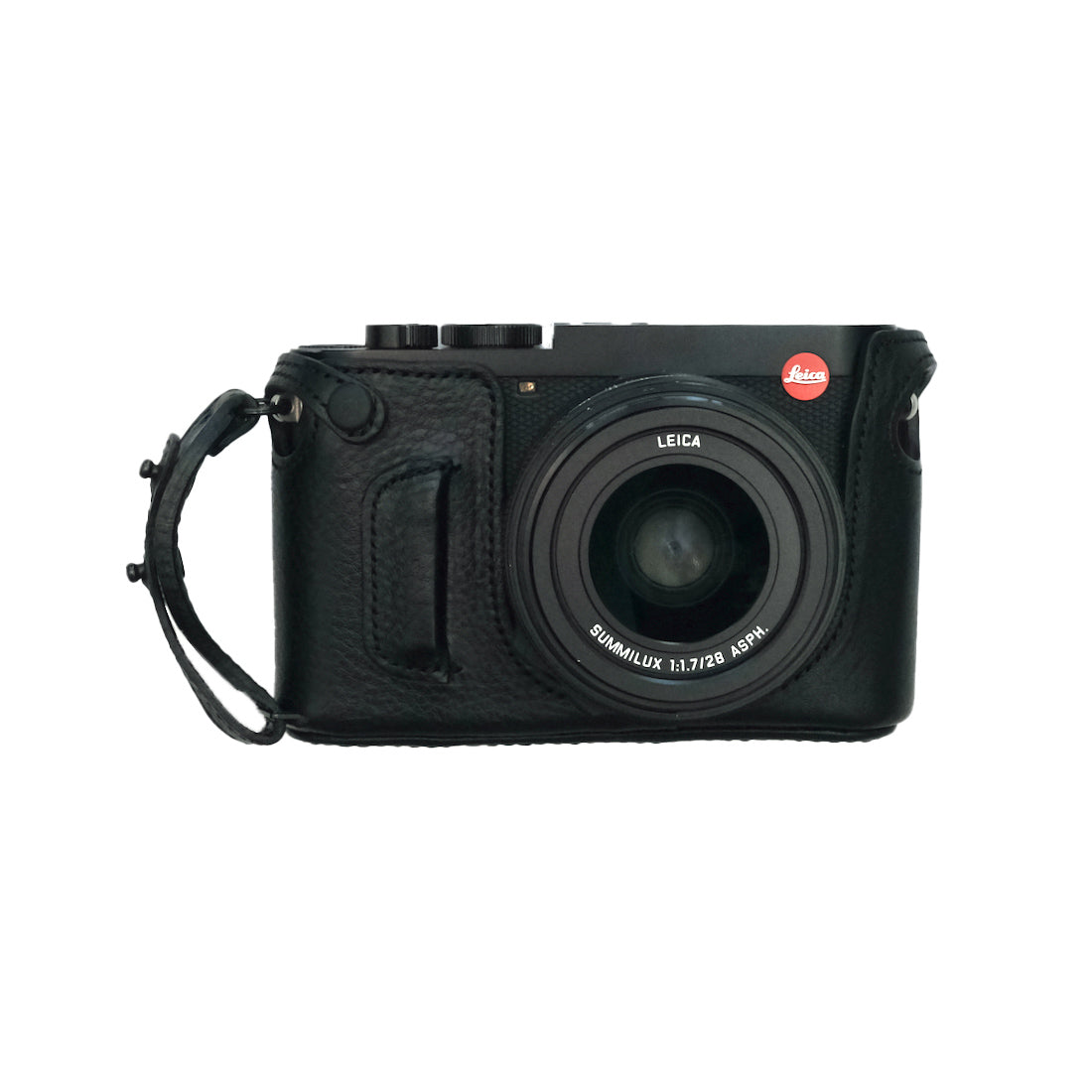 【アウトレット※ブラックのみ】IND-GCQ グリップケース for LeicaQ (グリップストラップ付き)