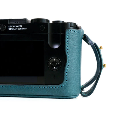 【Outlet ※ Black only】 IND-GCQ Grip Case for Leicaq (with grip strap)